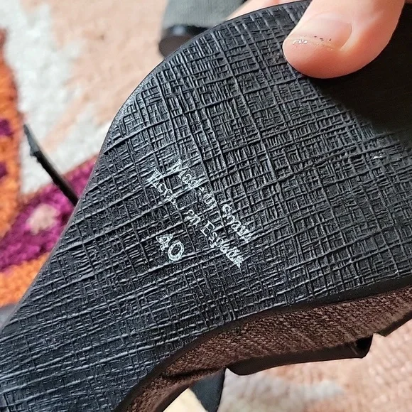 NWOT Anthropologie T-strap Platforms - Picture 7 of 12